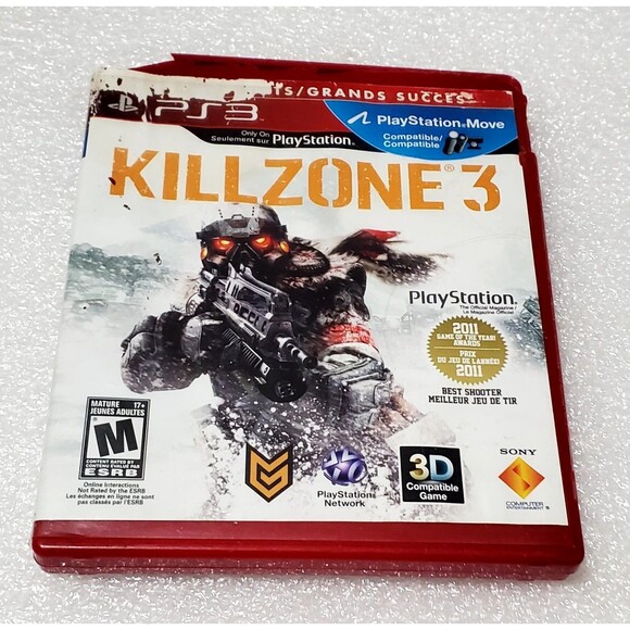 Killzone 3 PS3 Game Preowned No Manual Tested PlayStation 3 Shooter Sony - Picture 2 of 12